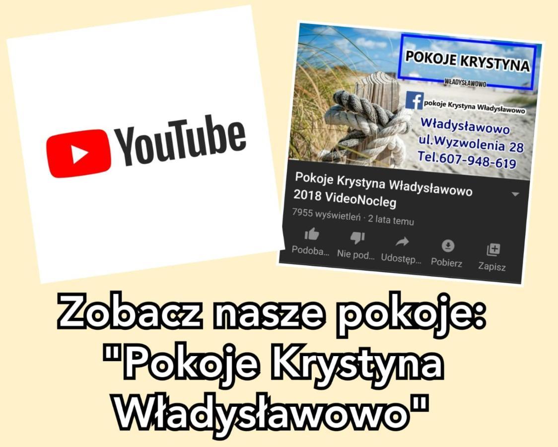 Apartmán Pokoje Krystyna Władysławowo Exteriér fotografie